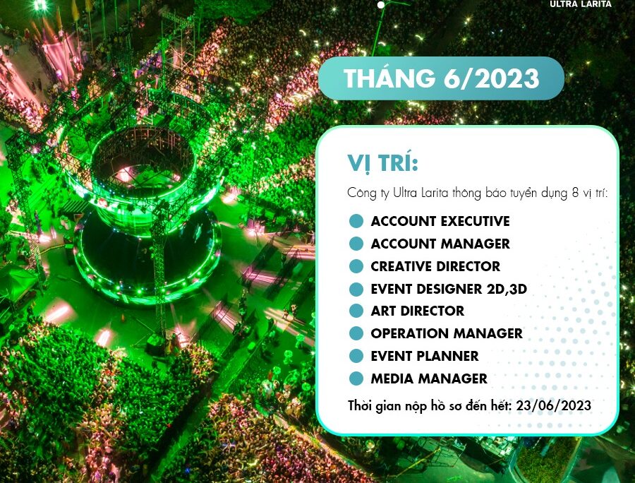 ULTRA LARITA AGENCY TUYỂN DỤNG