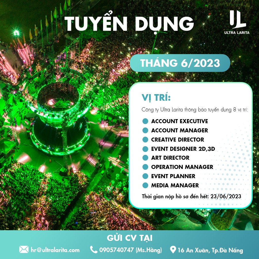 ULTRA LARITA AGENCY TUYỂN DỤNG
